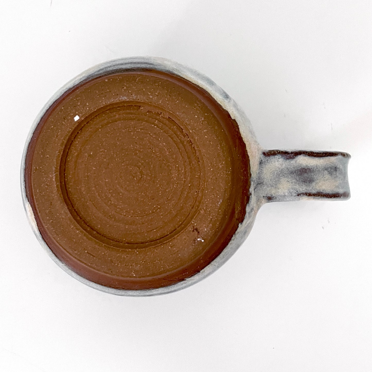 White and Light Blue Mug