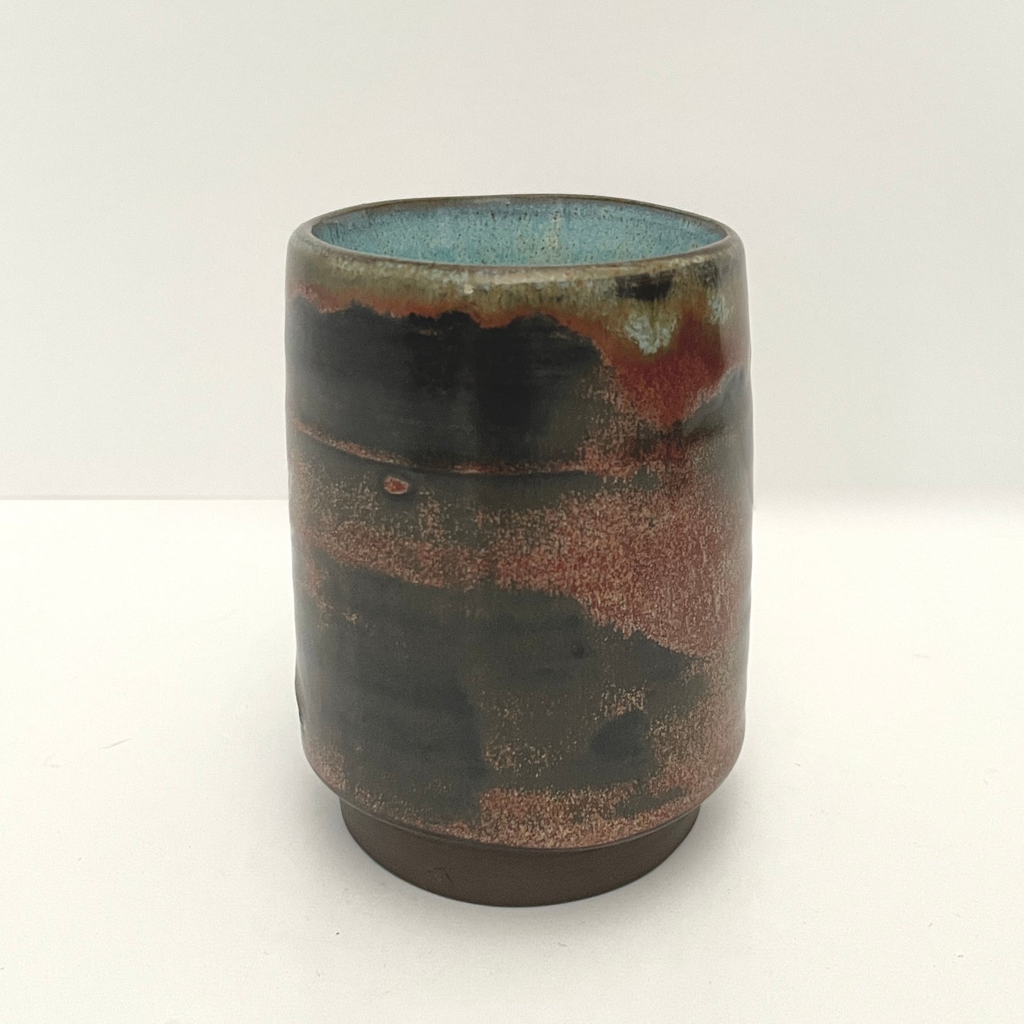 Metallic Red Yunomi Cups
