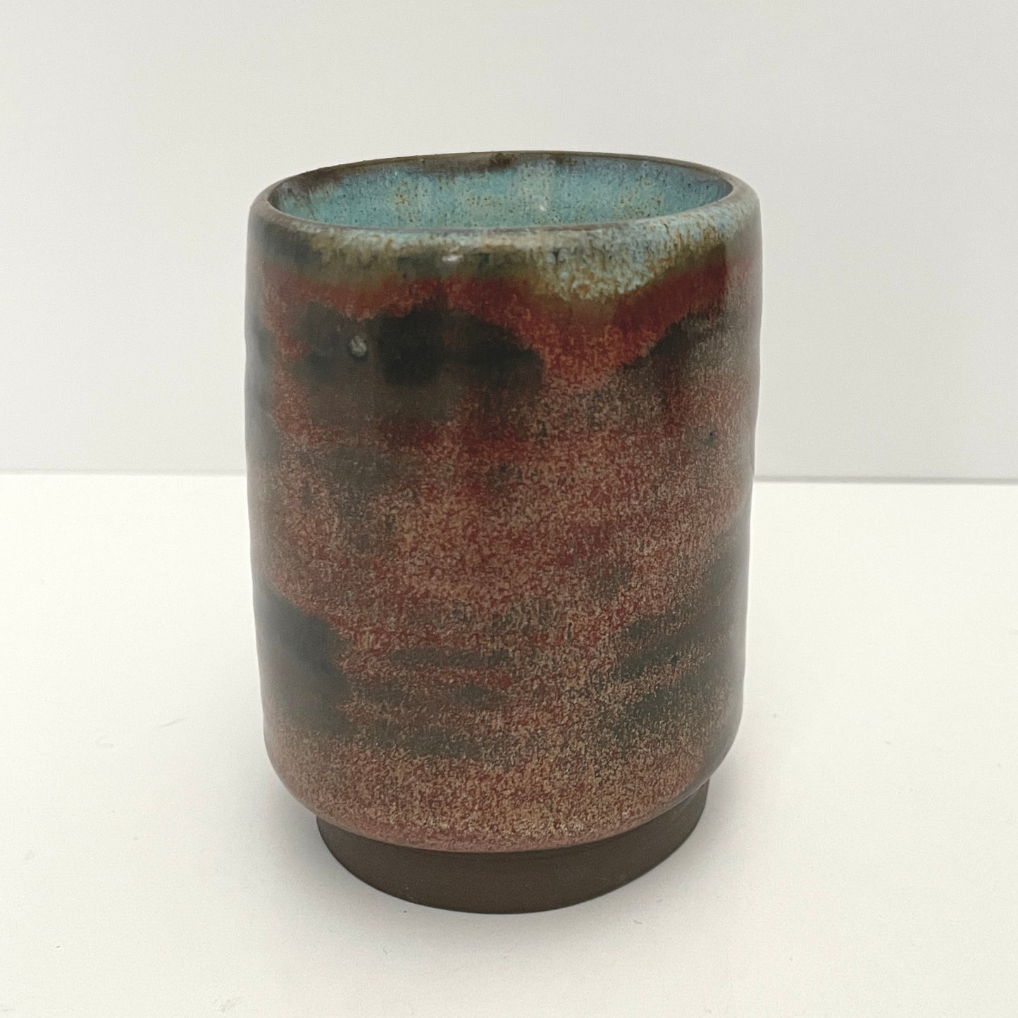 Metallic Red Yunomi Cups