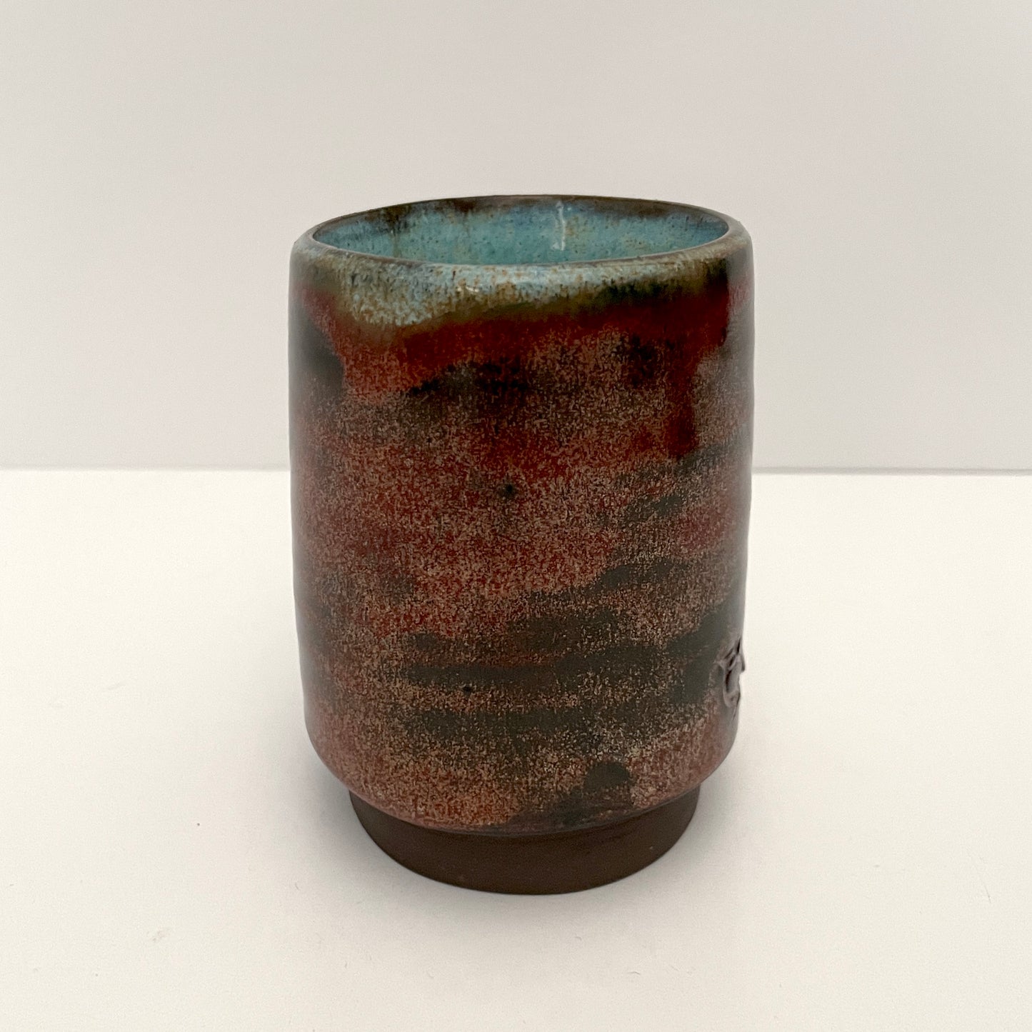 Metallic Red Yunomi Cups