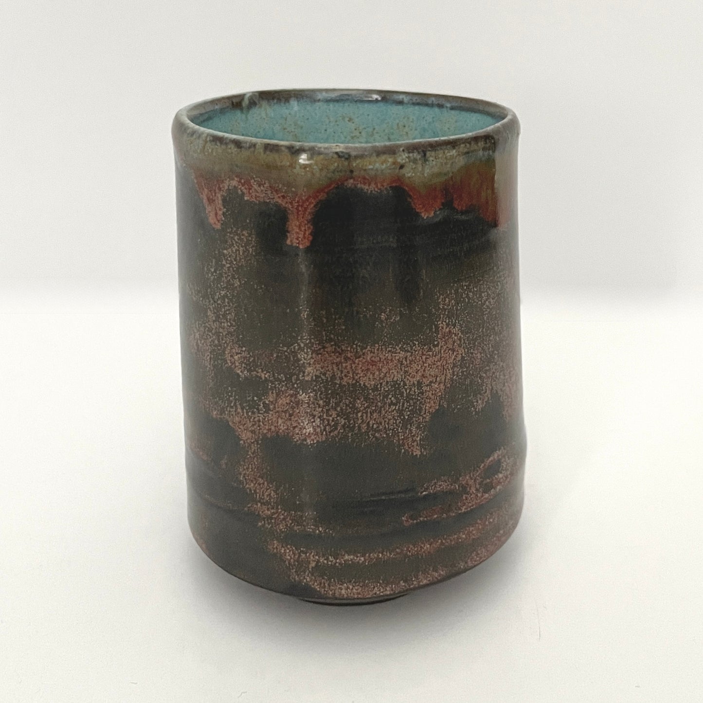 Metallic Red Yunomi Cups