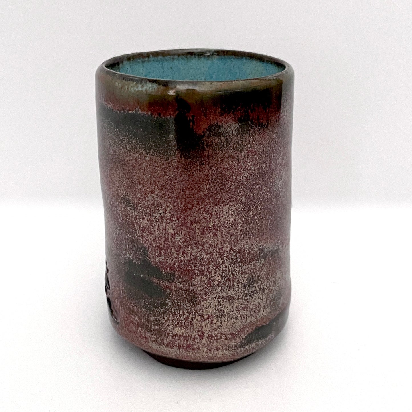 Metallic Red Yunomi Cups
