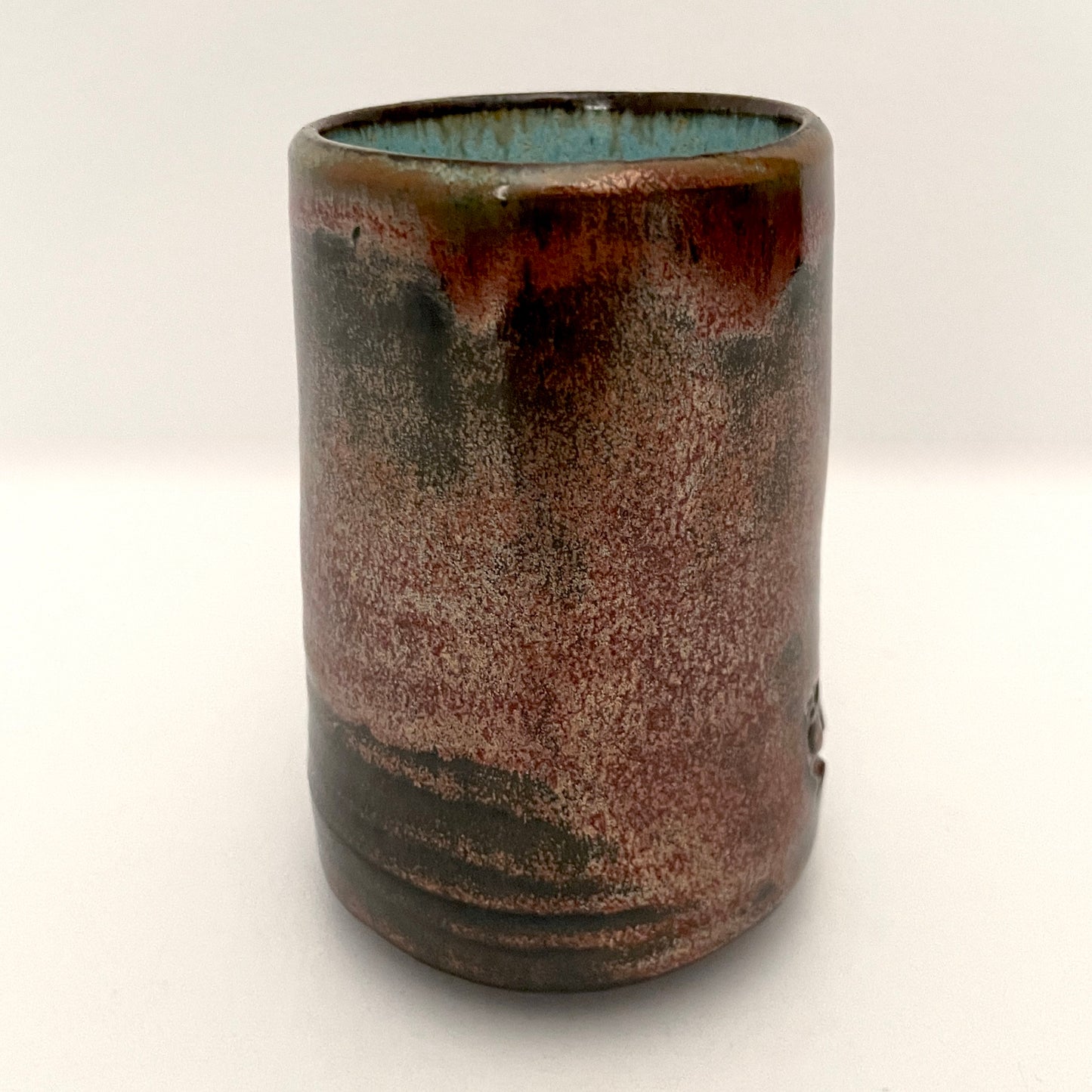 Metallic Red Yunomi Cups