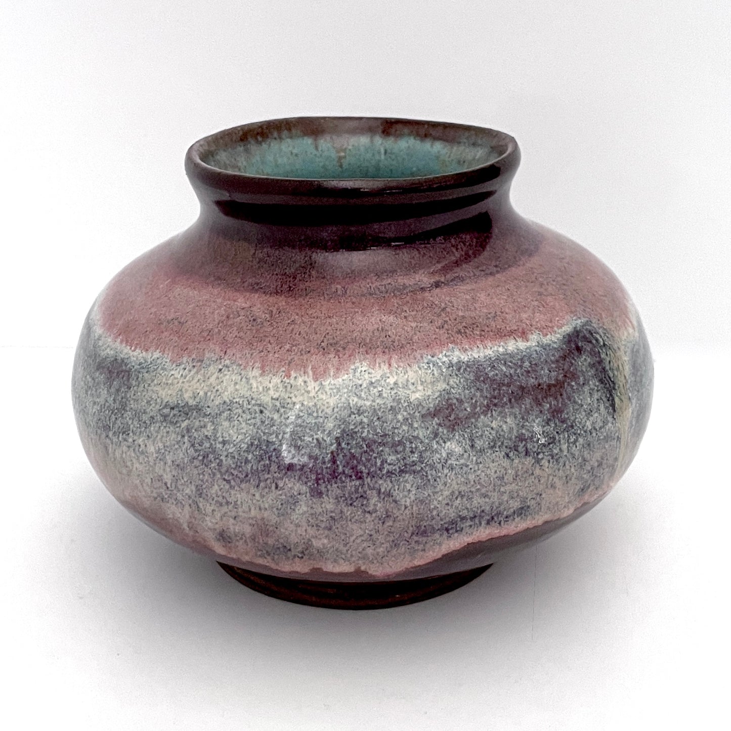Moody Clouds Dark Stoneware Vase