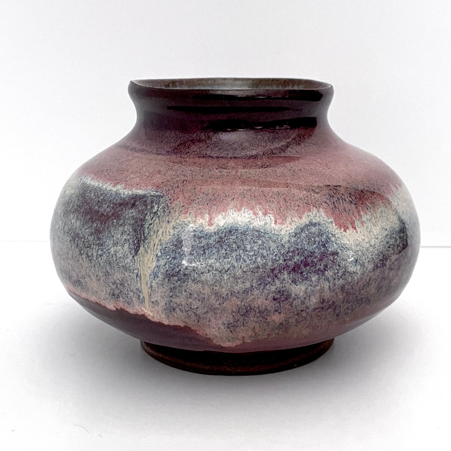 Moody Clouds Dark Stoneware Vase