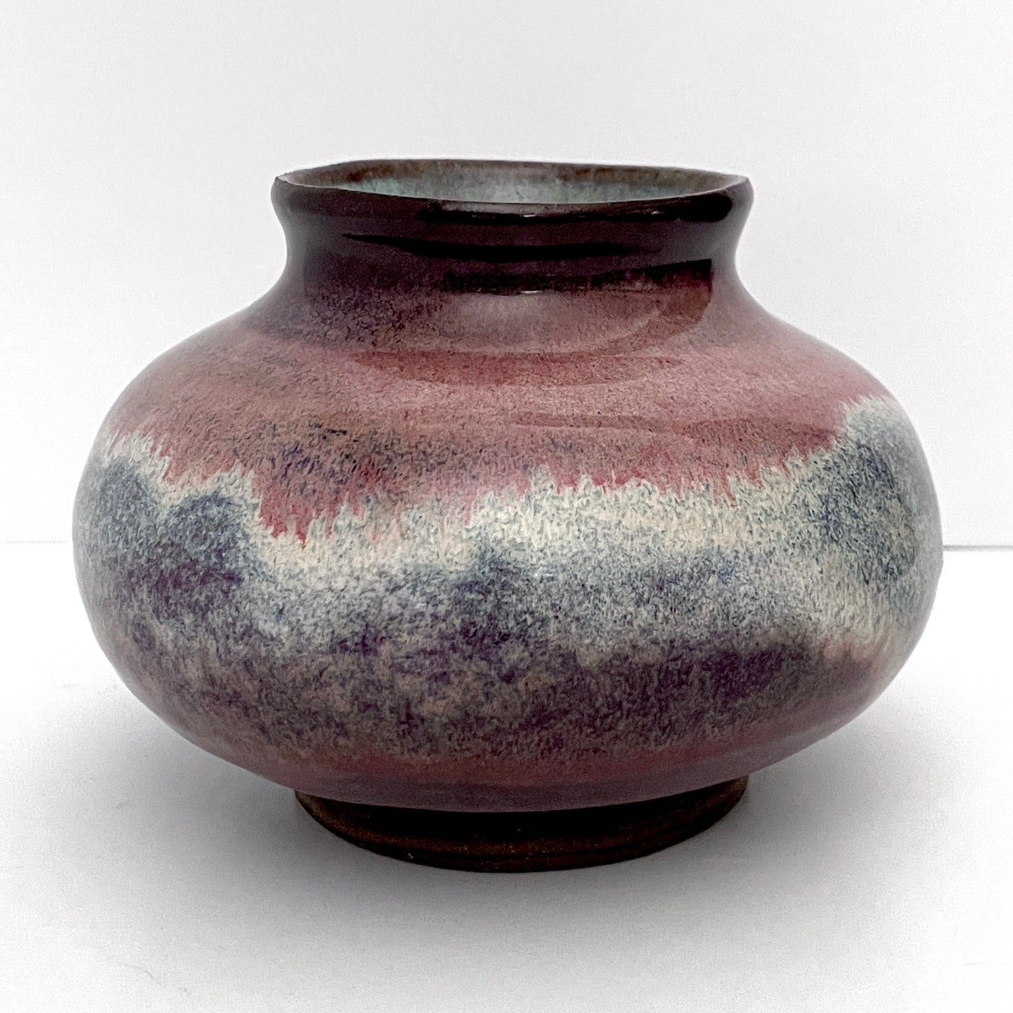 Moody Clouds Dark Stoneware Vase
