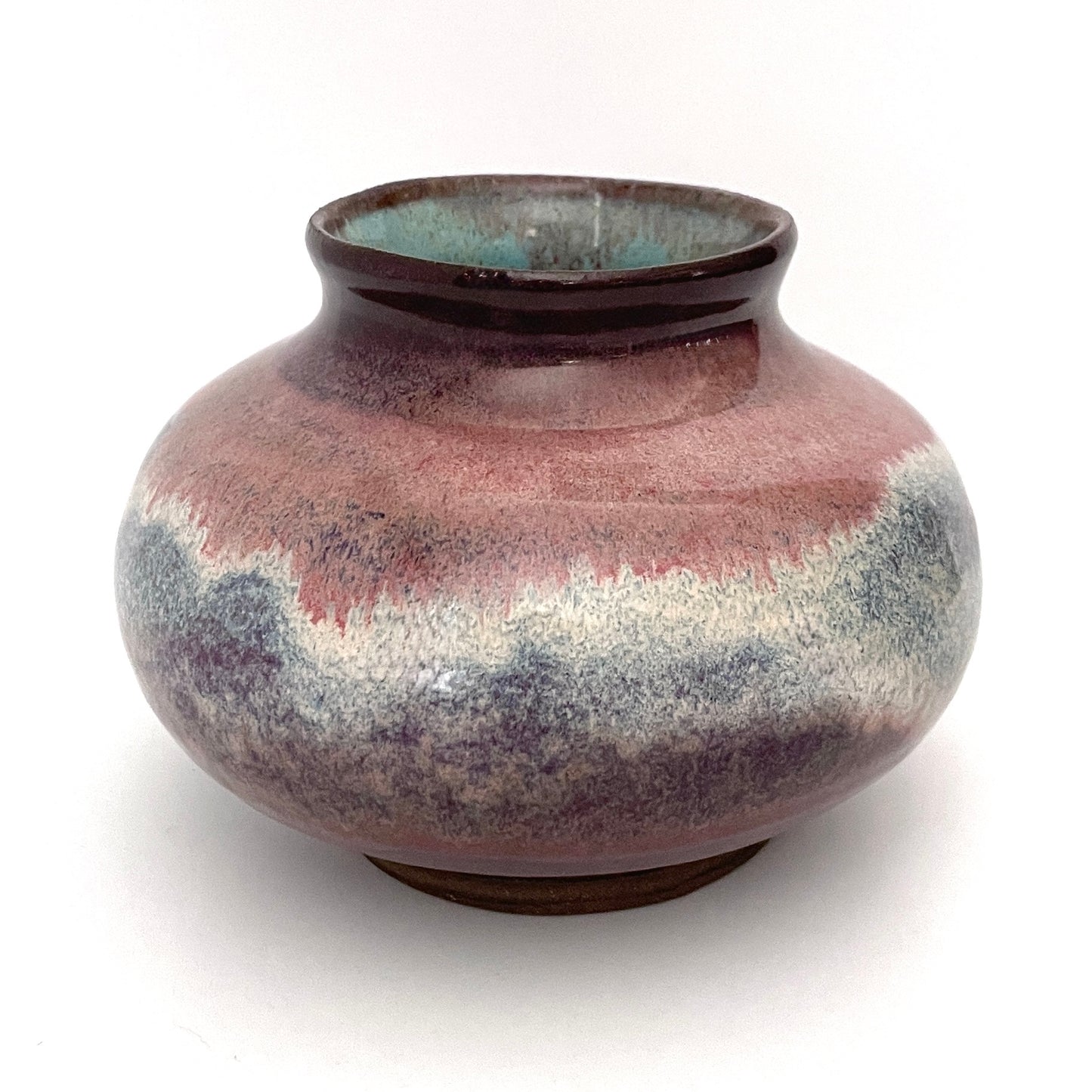 Moody Clouds Dark Stoneware Vase