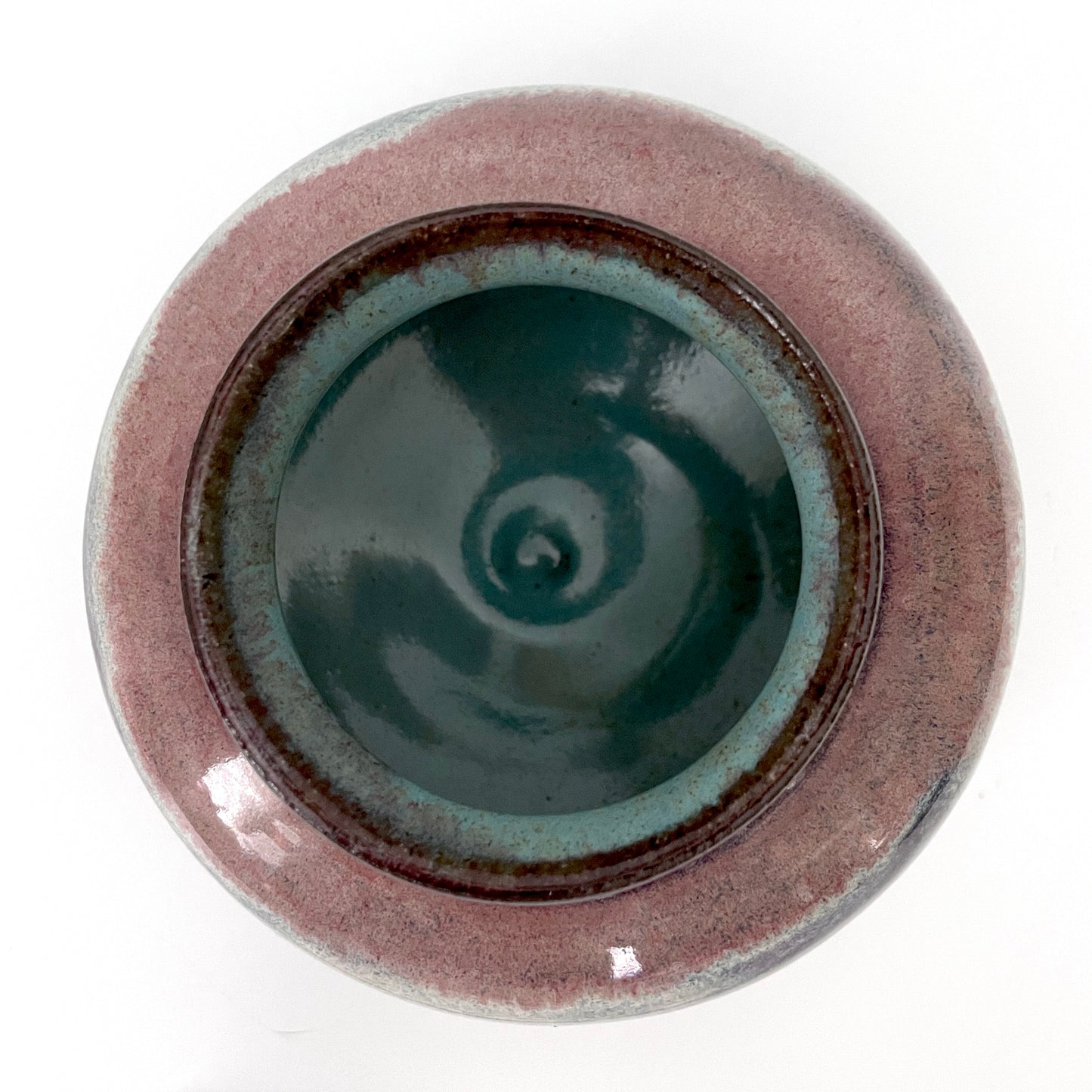 Moody Clouds Dark Stoneware Vase