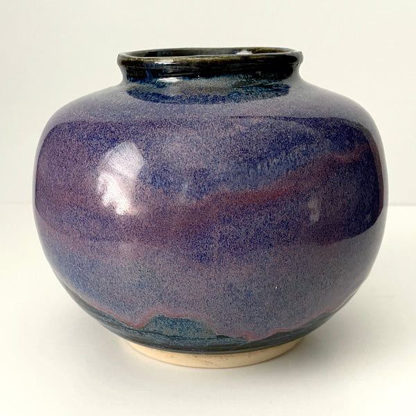 Deep Purple Wide Jar